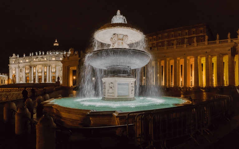 L'illuminazione della Basilica di San Pietro di Acea