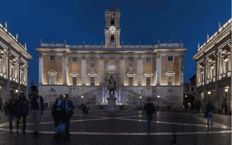 Acea e l'illuminazione al LED del Campidoglio