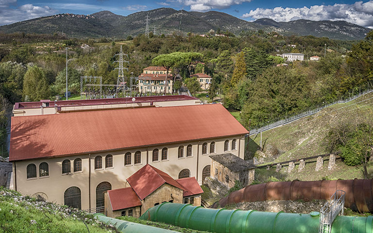 La centrale idroelettrica Volta di Castel Madama è una delle 7 centrali idroelettriche di Acea