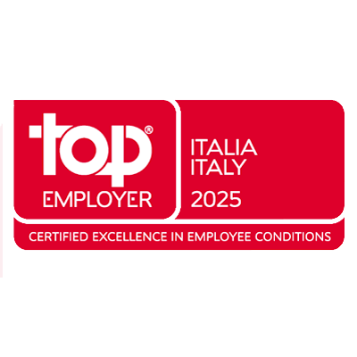 Logo Top Employers del Gruppo Acea SpA