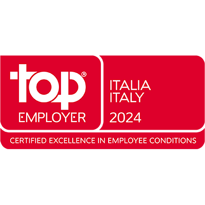 Logo Top Employers del Gruppo Acea SpA