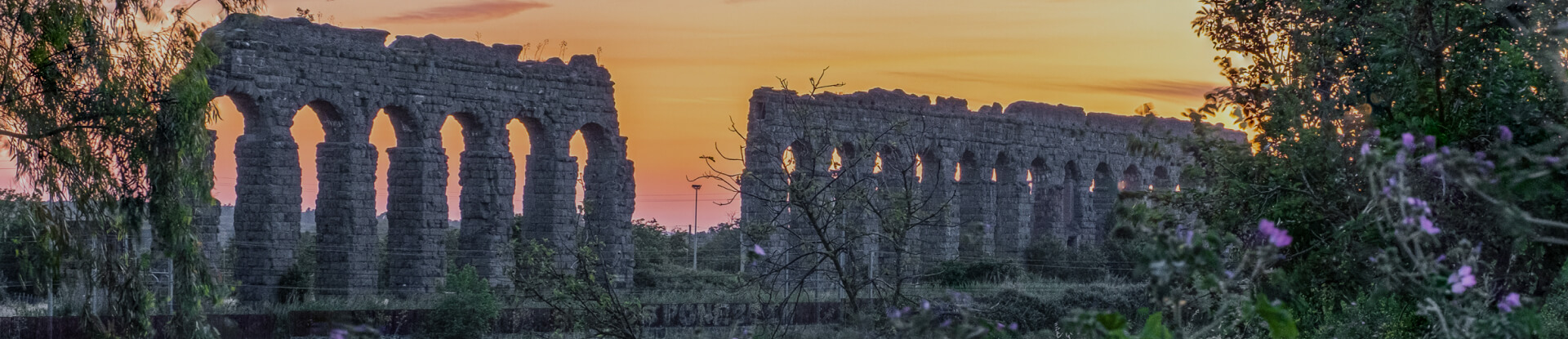 Rovine romane: gli acquedotti romani