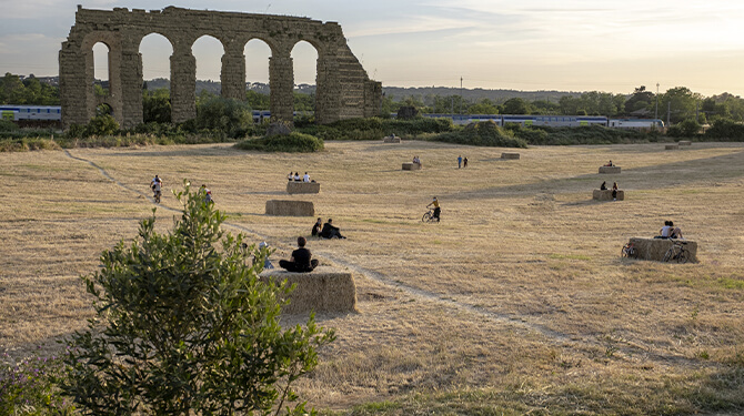 Rovine di acquedotti romani ancora esistenti oggi