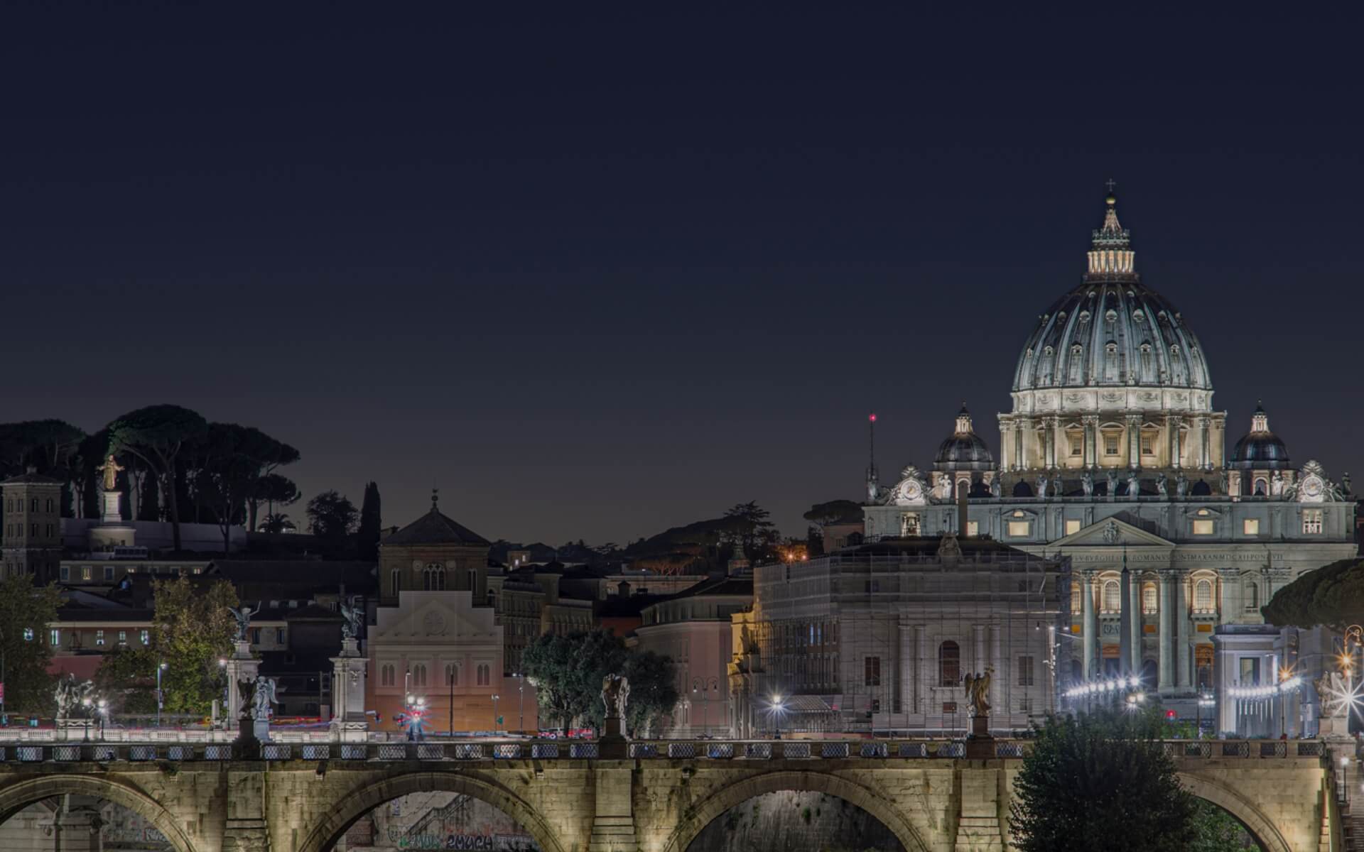 giubileo st. peter illuminated