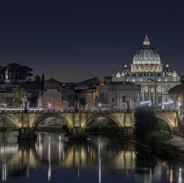 giubileo st. peter illuminated