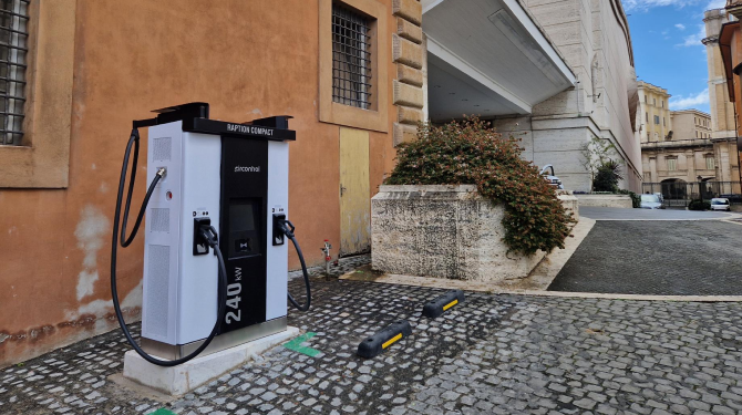 charging stations project vatican museums